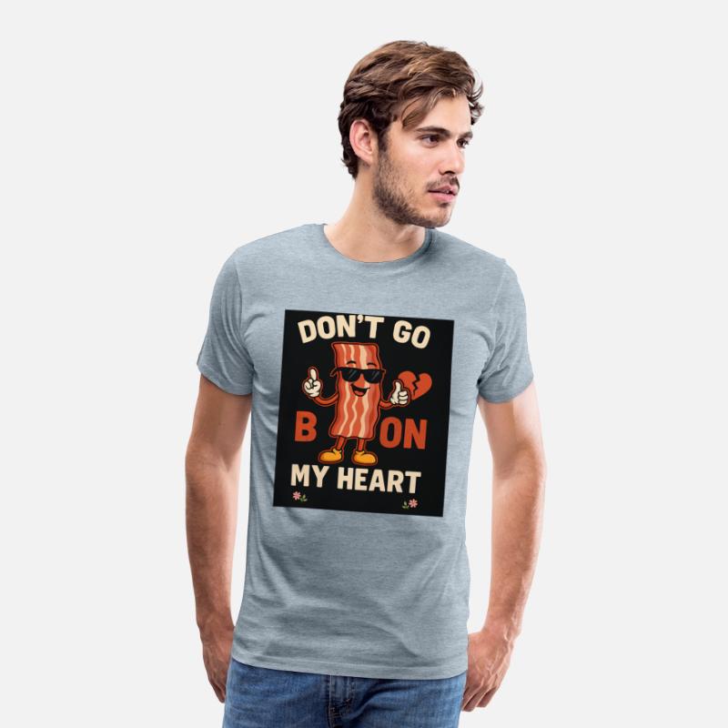 A playful pun with a bacon character.