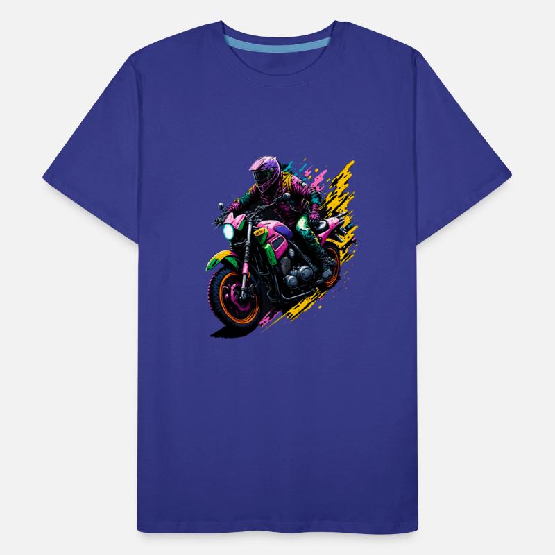 Abstract Motorcyclist