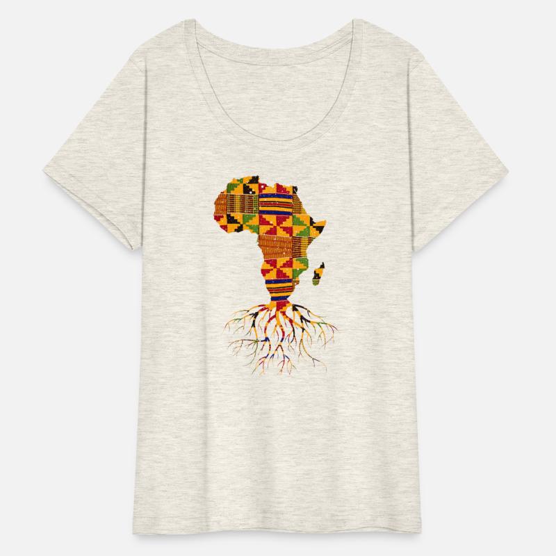Africa Map Traditional Kente Cloth African Roots