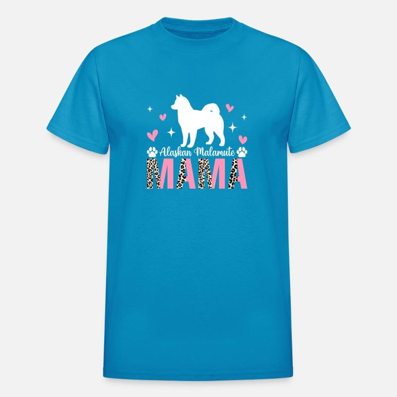 Alaskan Malamute Mama Leopard Print Dog Mom Gift