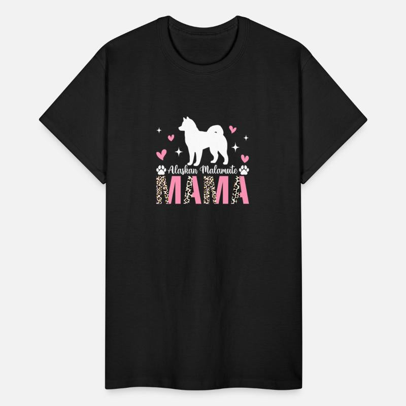 Alaskan Malamute Mama Leopard Print Dog Mom Gift