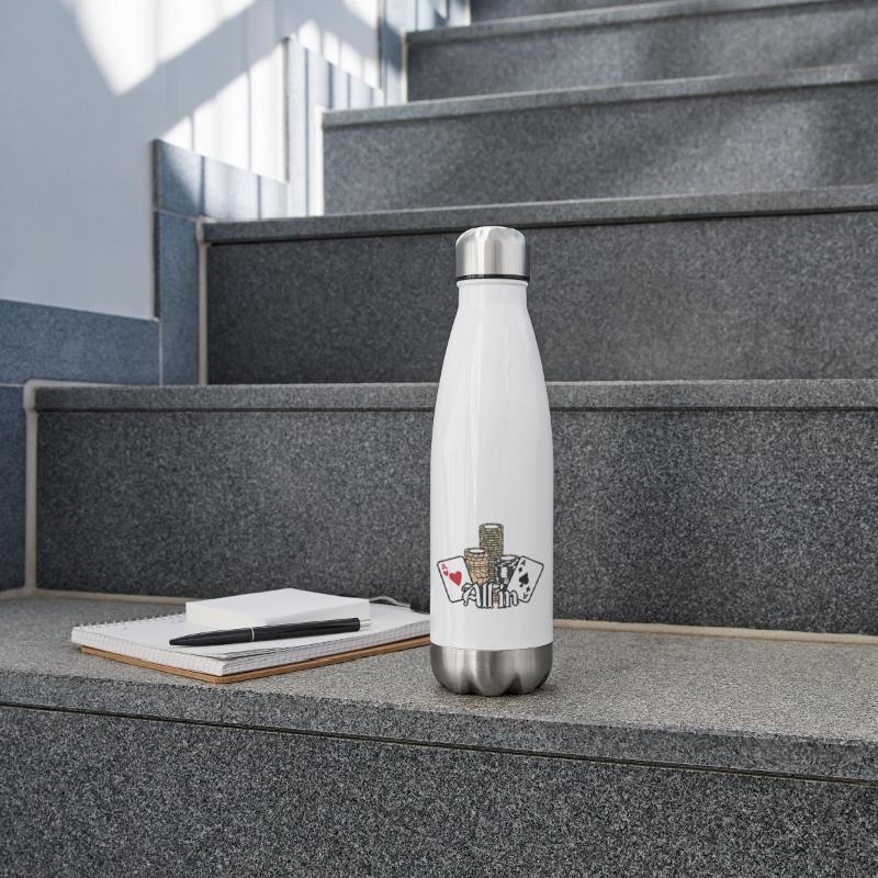 All In Poker Saying Ace Cards Poker Chips