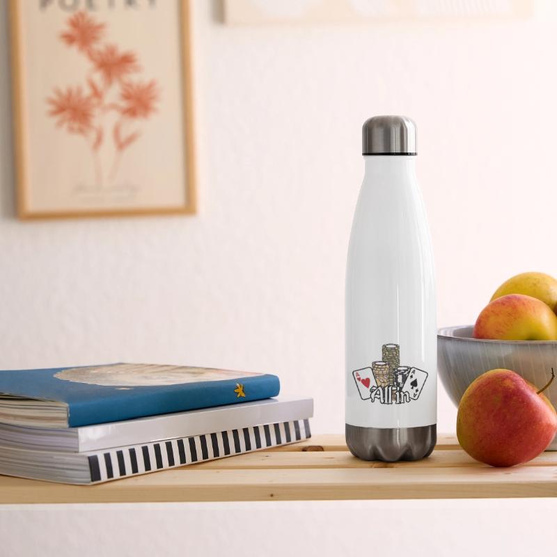 All In Poker Saying Ace Cards Poker Chips