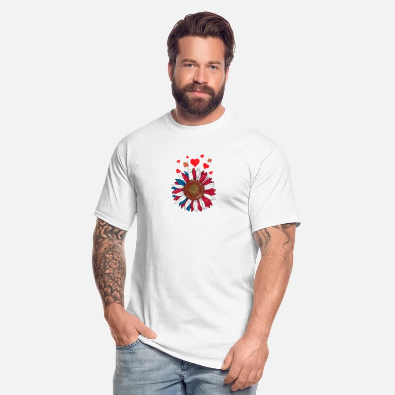 American Canadian sunflower gifts and shirts