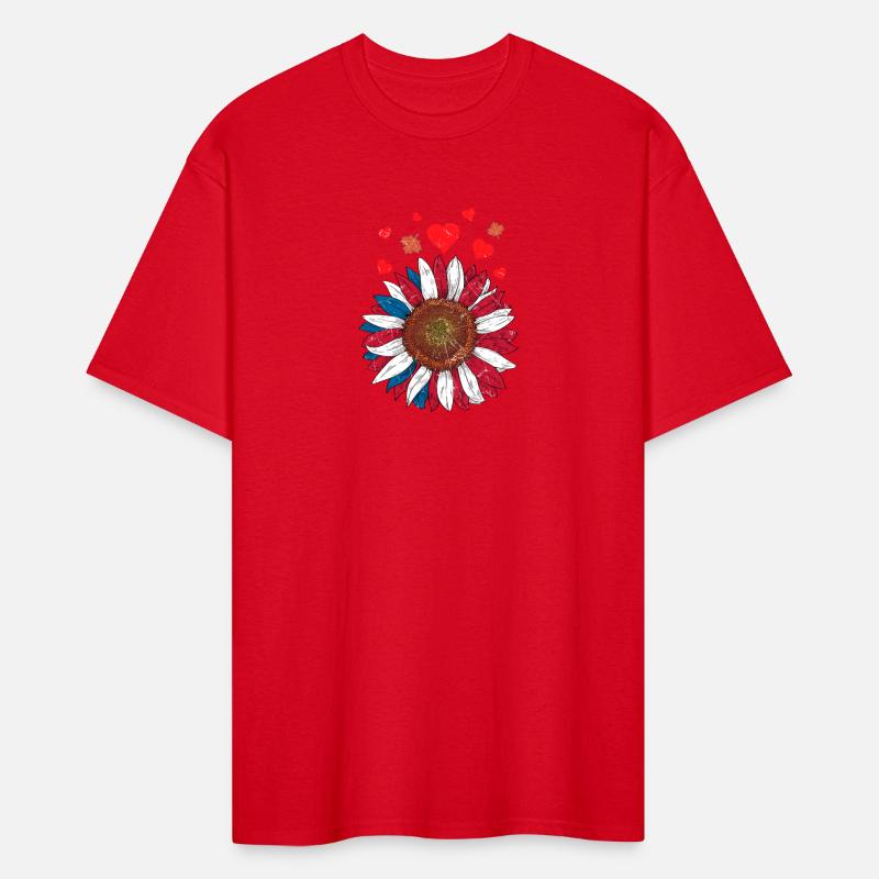 American Canadian sunflower gifts and shirts