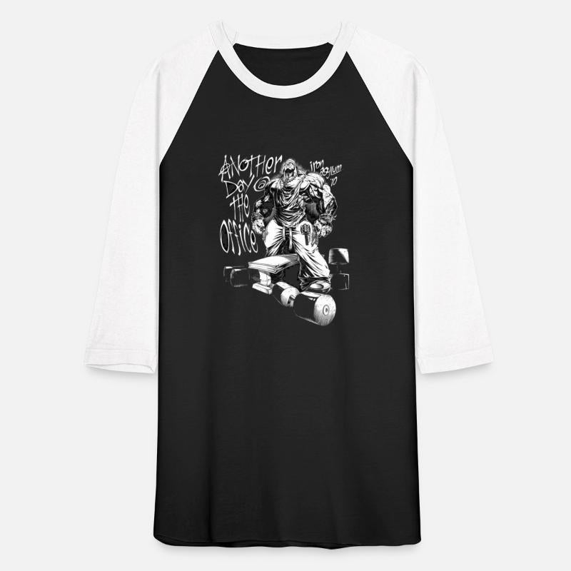 ANOTHER DAY AT THE OFFICE T-SHIRT IRON ASYLUM GYM