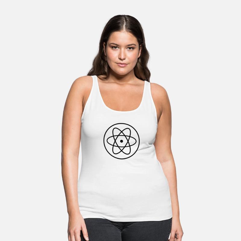 atom symbol researcher science laboratory circle l