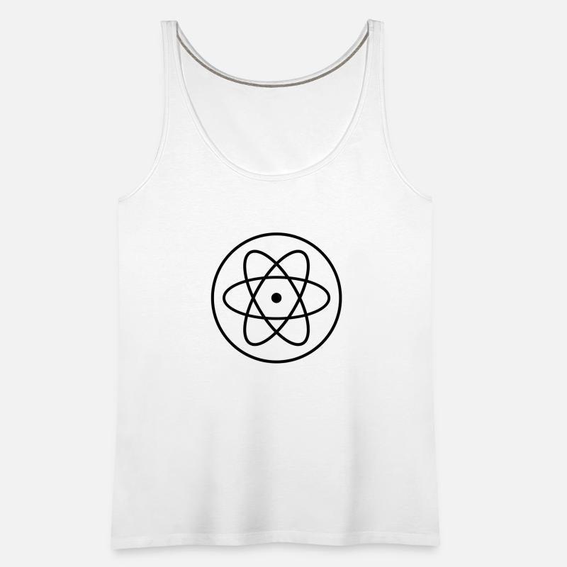 atom symbol researcher science laboratory circle l