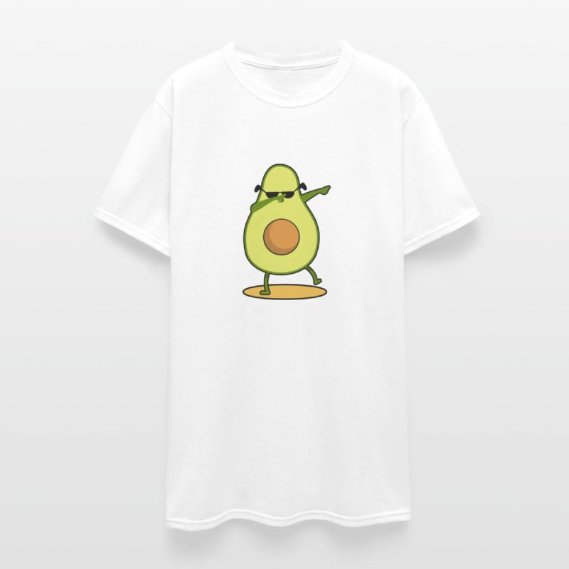 Avocado Punk Dabbing Cool with Sunglasses Fruit