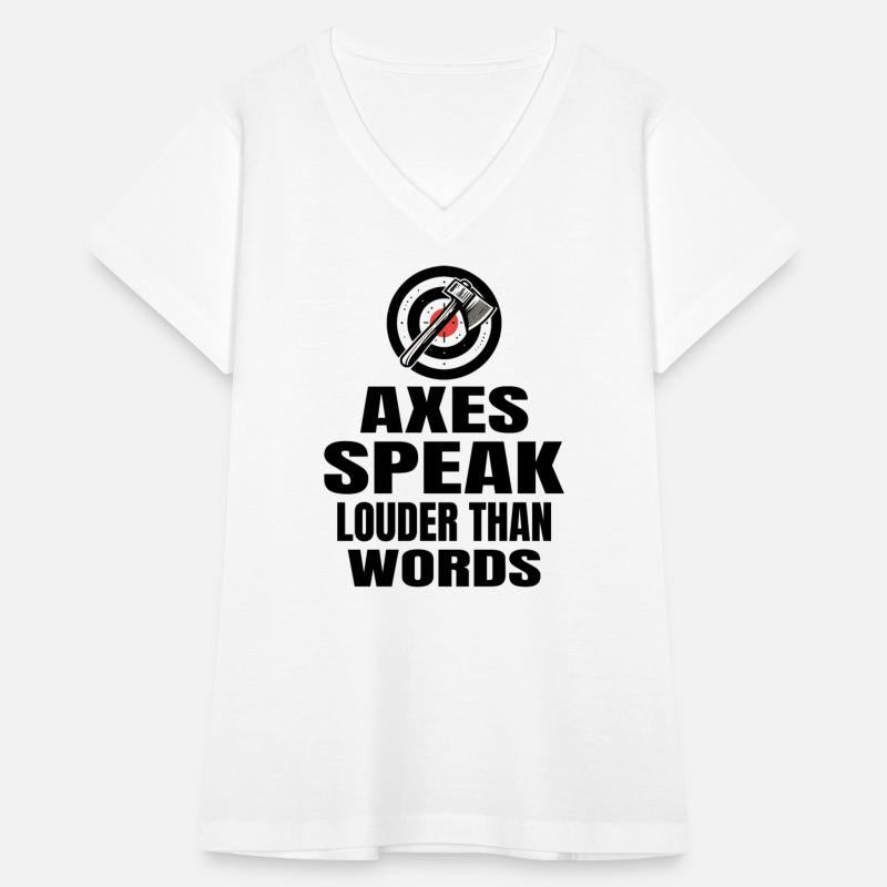 Axes Speak Louder Than Words Axe Throwing