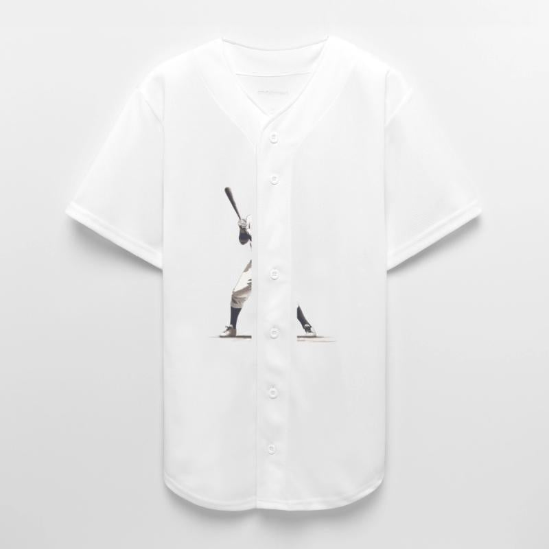 Baseball Player With Baseball Bat