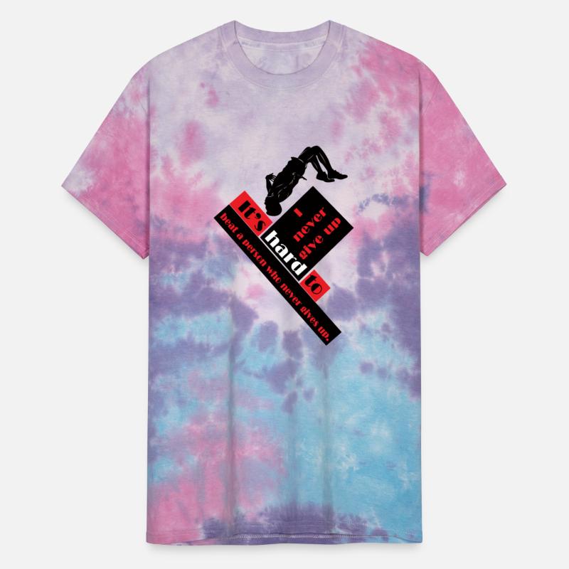 beat a person who never gives up.