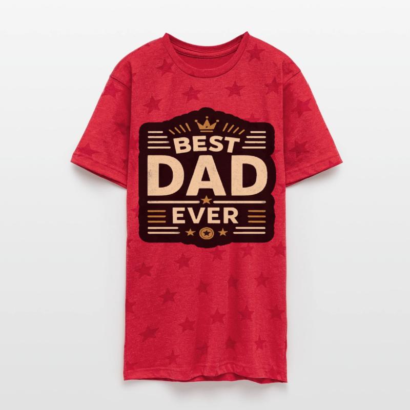 Best Dad Ever Vintage Retro T-Shirt Cool Dad Quote