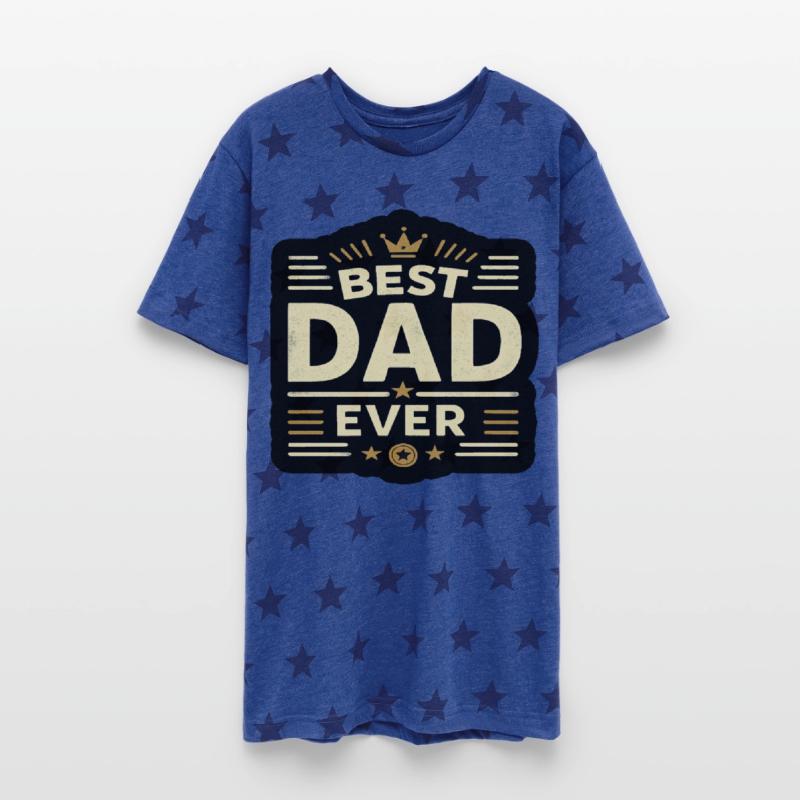 Best Dad Ever Vintage Retro T-Shirt Cool Dad Quote