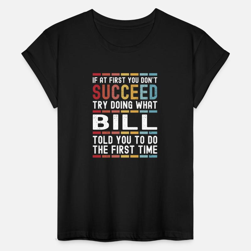 Bill Name Personalized Funny Birthday Christmas