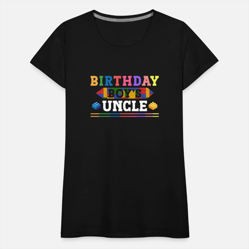 Birthday Boy's Uncle Building Blocks