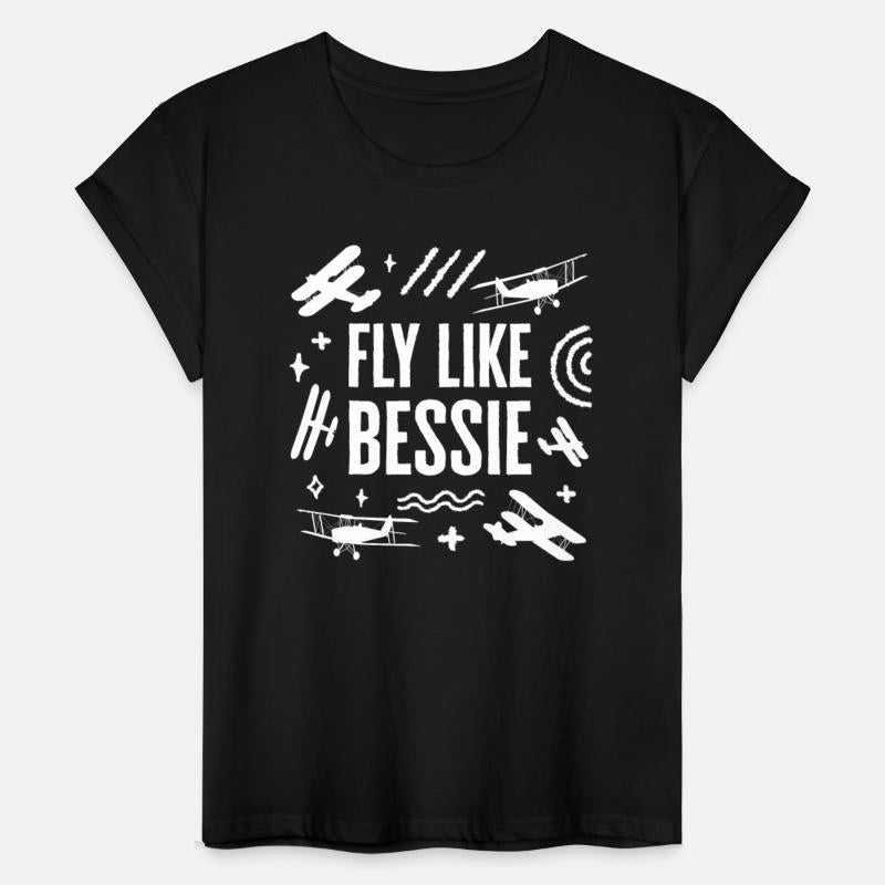 Black Lives Matter Shirt, Fly Like Bessie Coleman