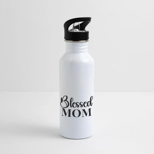 Blessed Mom Black Text, Christian Quote