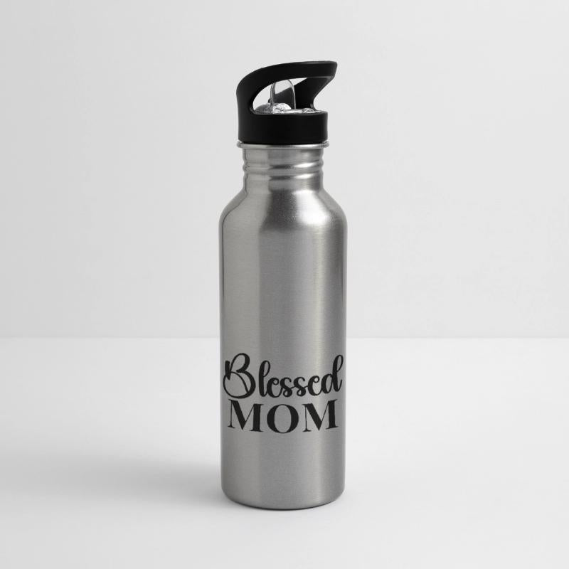 Blessed Mom Black Text, Christian Quote