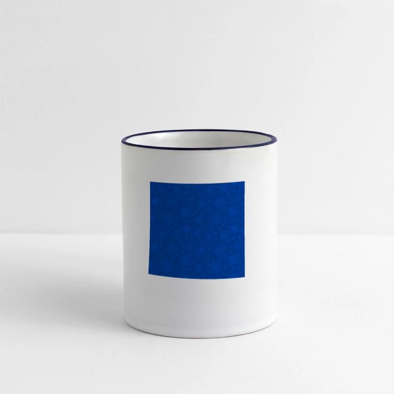 Blue Snowflakes Pattern