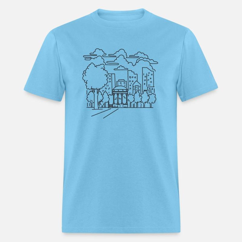 Boston Common in downtown Boston Massachusetts USA