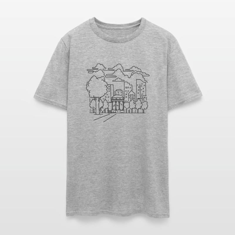 Boston Common in downtown Boston Massachusetts USA