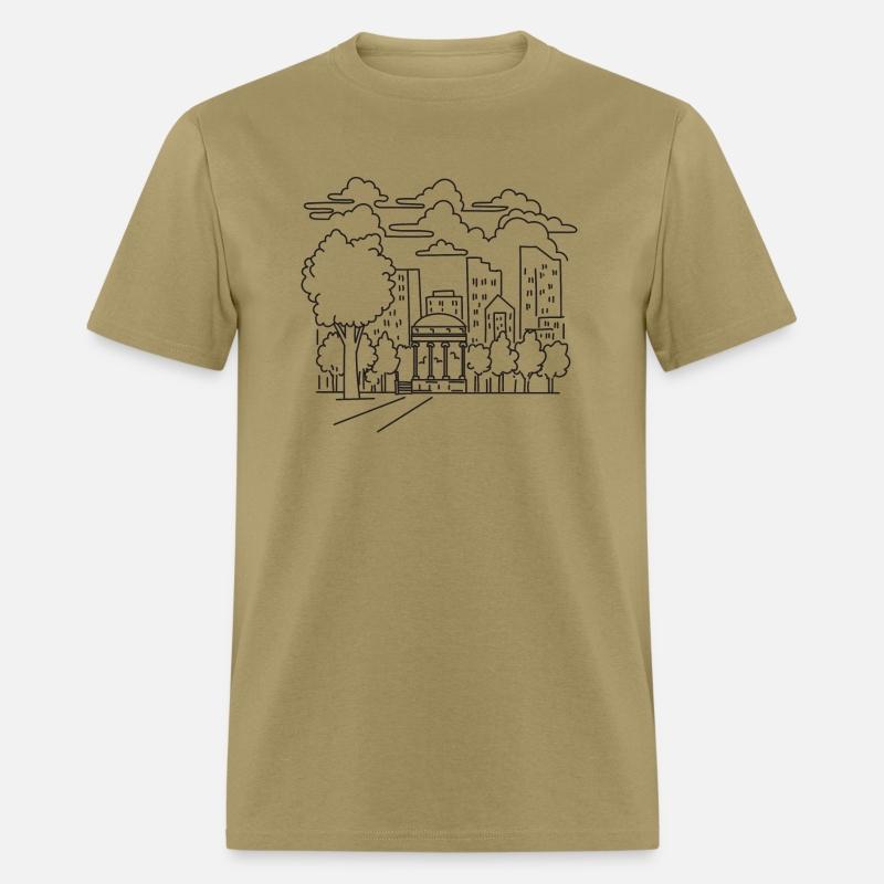 Boston Common in downtown Boston Massachusetts USA