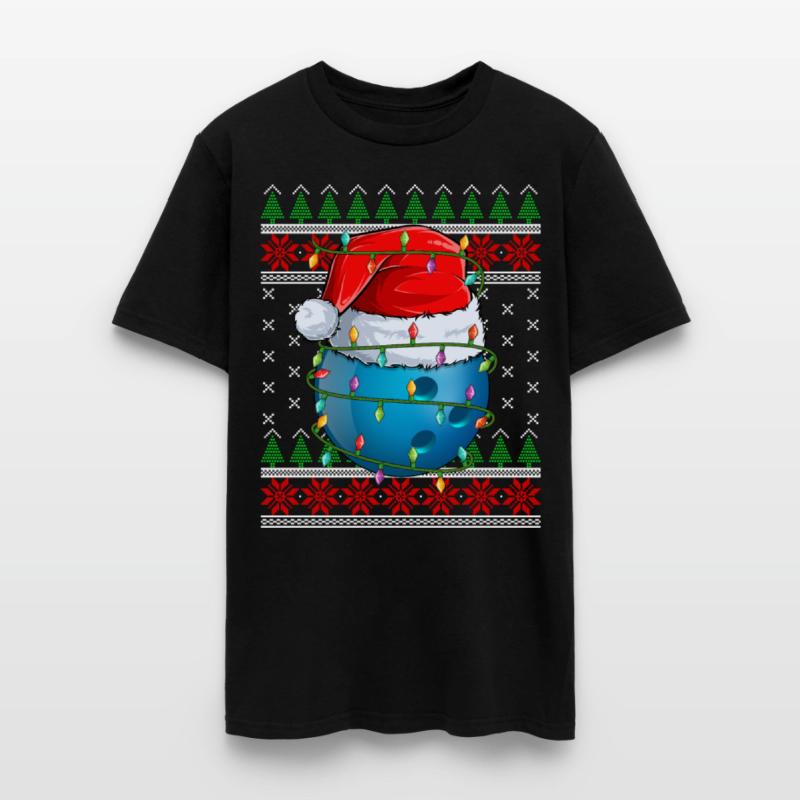 Bowling Ball Ugly Christmas Santa Hat