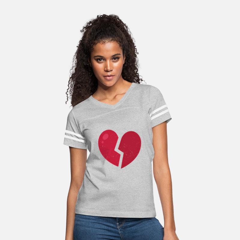 Broken Heart Anti Valentine'S Day Distressed He