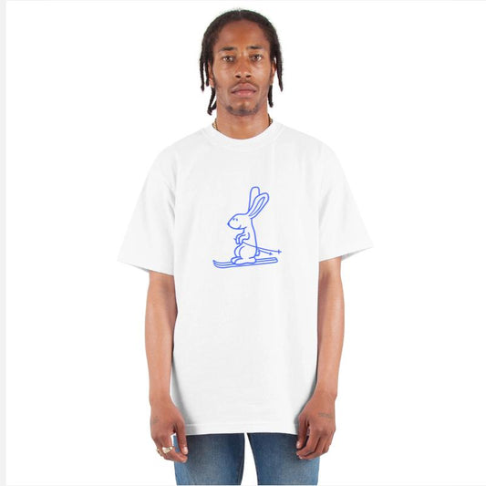 Bunny Ski Rabbit Skiing Winter Snow Love Fun Cool