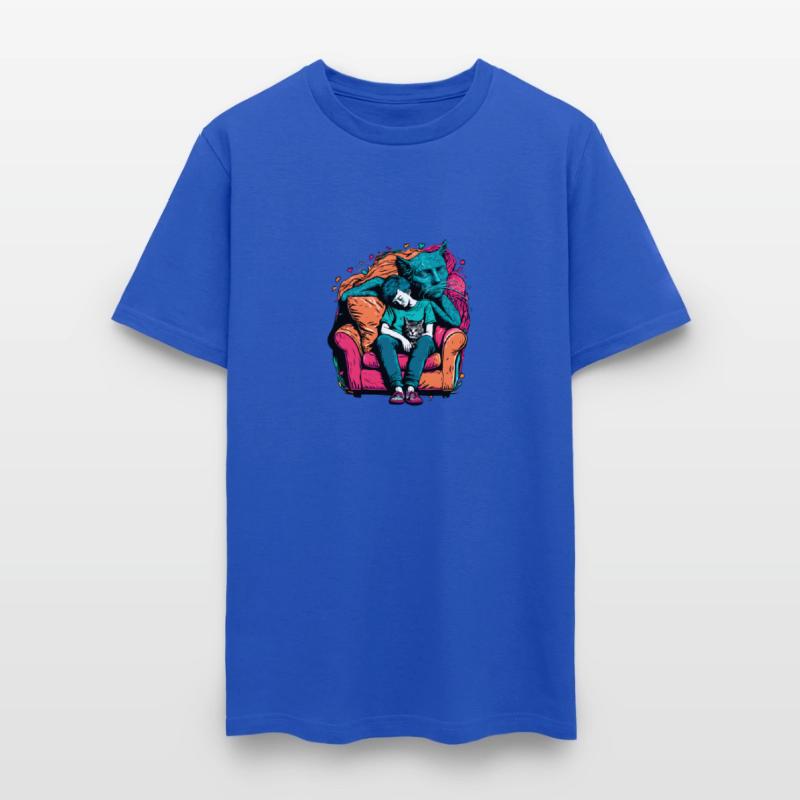 cat and a human engage in a playful and adorable