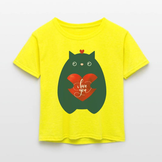 Cat In Love-I Love You-Cute Kitten Valentine Day