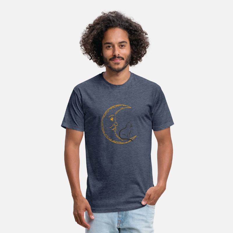 Cat on the Moon shirt, mug, or pillow