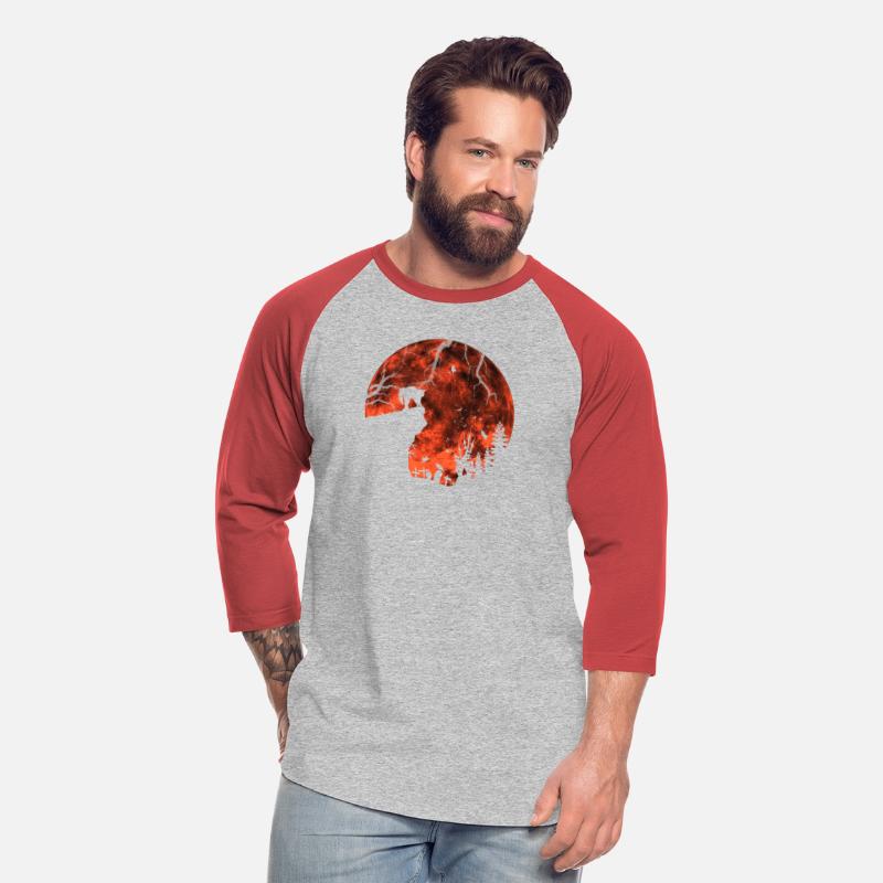 Cat Red Moon trick or treat Bats Forest Funny