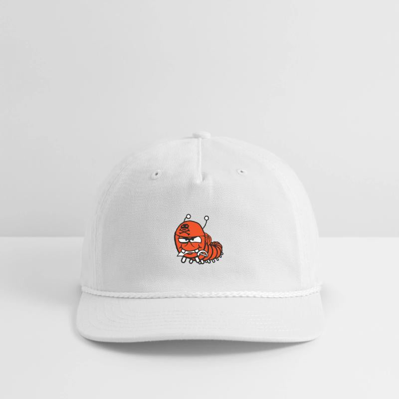 Caterpillar Evil Pirate Sailor Funny Cute Comic