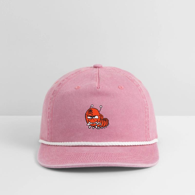 Caterpillar Evil Pirate Sailor Funny Cute Comic