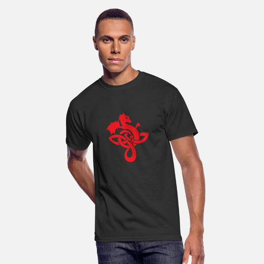 Celtic Symbols Dragon Red Gift Idea
