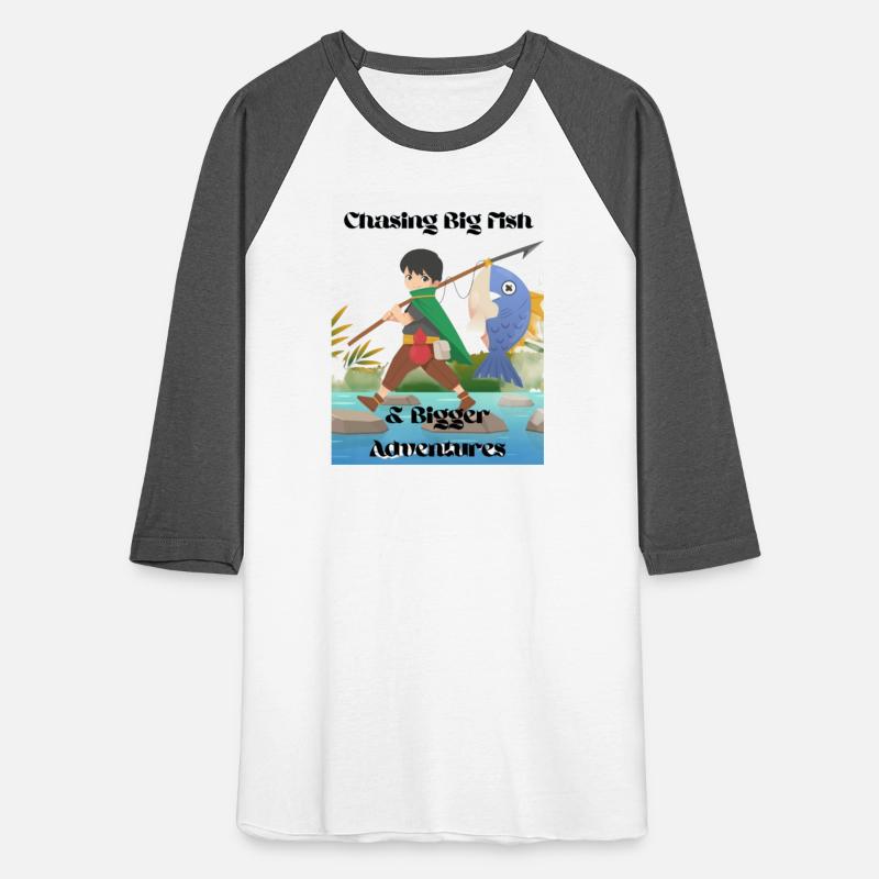 Chasing Big Fish & Bigger Adventures T shirt