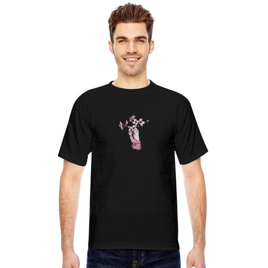 Cherry Blossom Grace Blooms Gently in Hand -