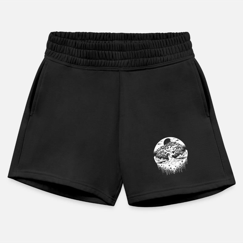 Cherry Tree In Full Bloom In A Mountain Landscape