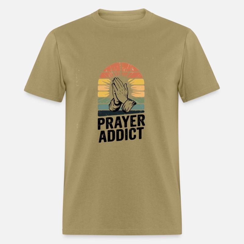 Christian shirt, Christian gift, Prayer addict