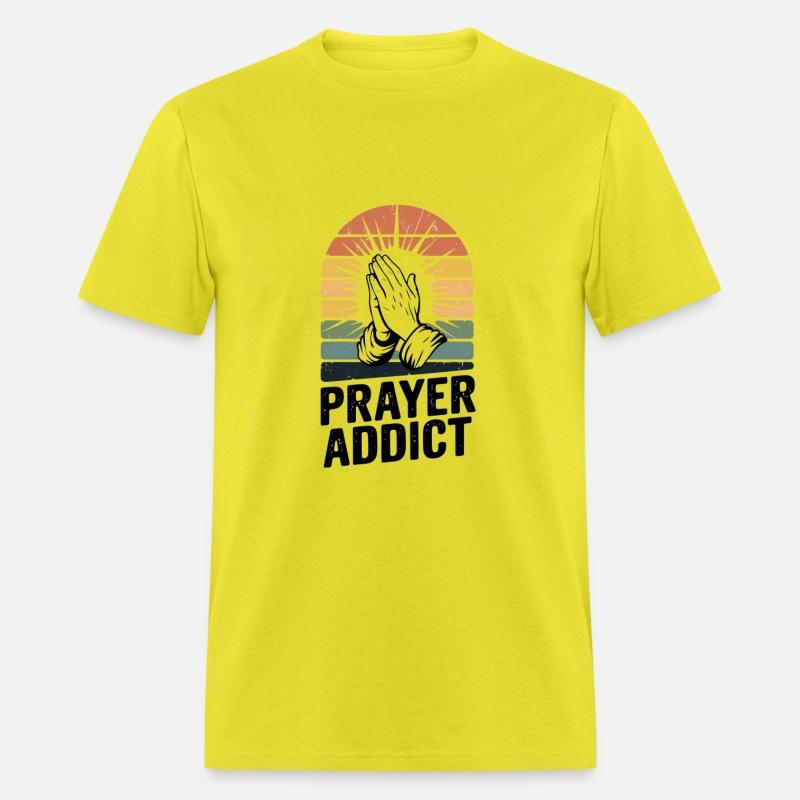 Christian shirt, Christian gift, Prayer addict