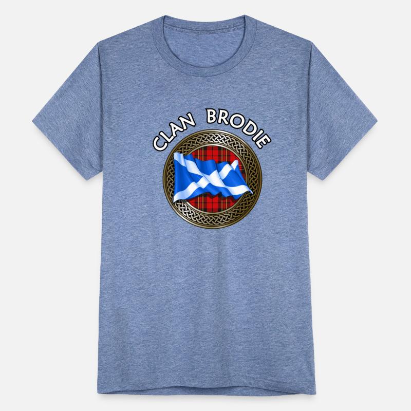 Clan Brodie Tartan Knot & Flag