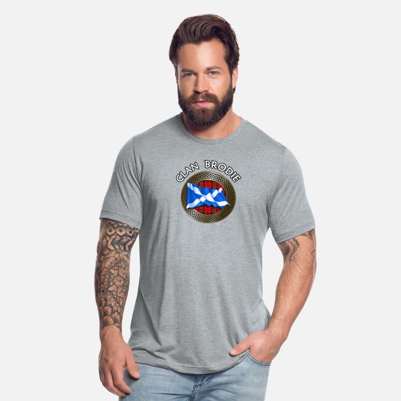 Clan Brodie Tartan Knot & Flag