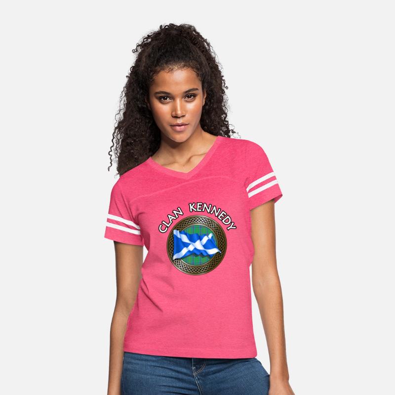Clan Kennedy Tartan Knot & Flag