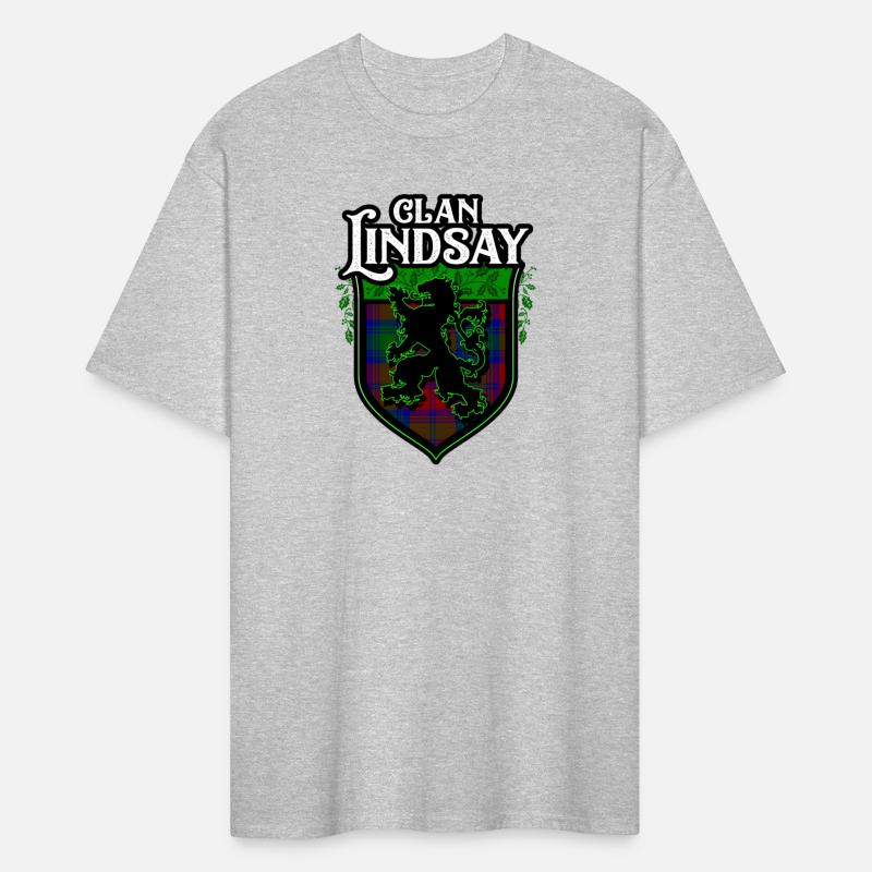 Clan Lindsay Scottish Tartan Rampant Lion Celtic