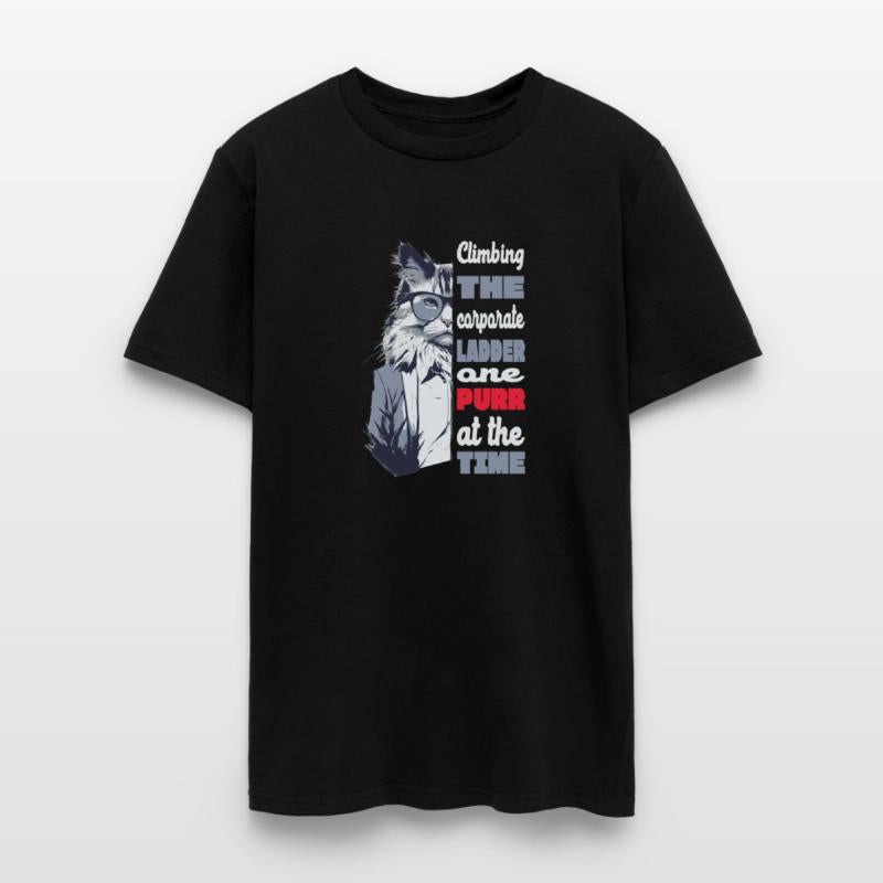 Climbing the corporate ladder one purr at a time