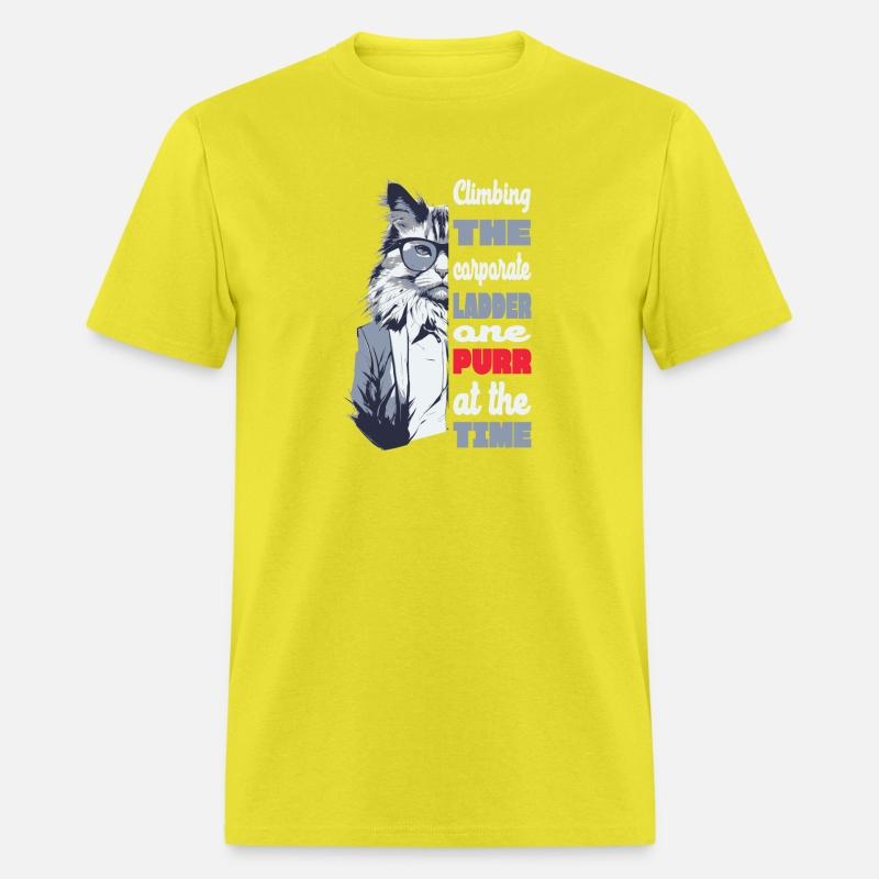 Climbing the corporate ladder one purr at a time