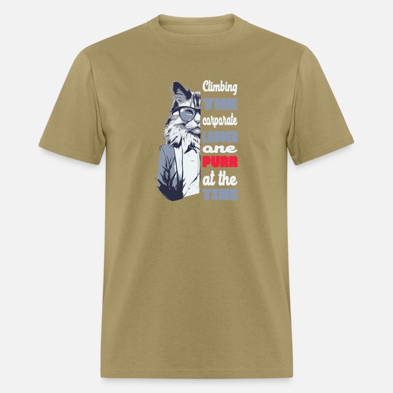 Climbing the corporate ladder one purr at a time