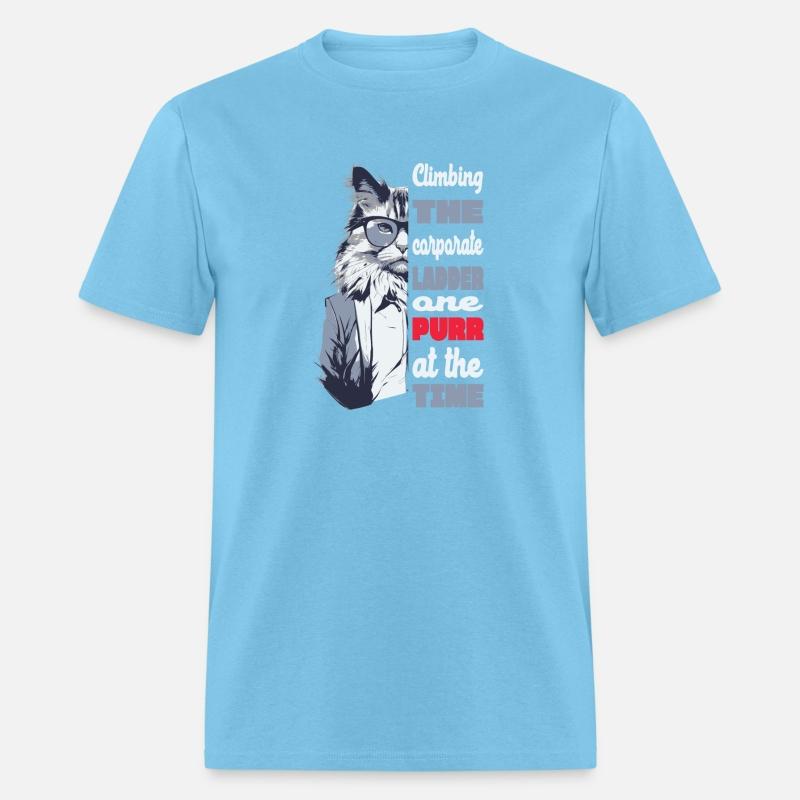 Climbing the corporate ladder one purr at a time